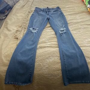Size 5 Fashion Nova Flared Jeans